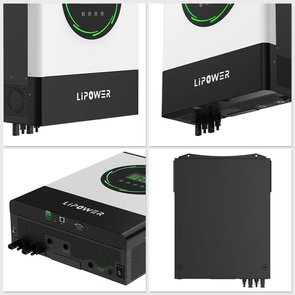 Lipower offgrid solar power system home 8KW pure sine wave hybrid 8000w solar Inverter