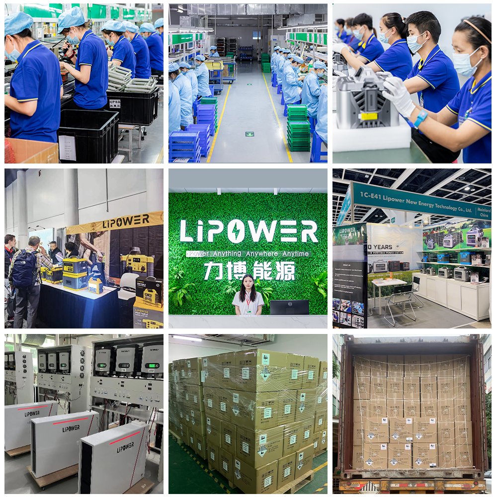 Lipower offgrid solar power system home 8KW pure sine wave hybrid 8000w solar Inverter