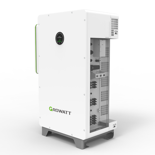 Floor Stand Growatt WIT50-63-75-100K-H/HU Hybrid Solar Inverter 50KW 63KW 75KW 100Kw Inverter Lifepo4 Battery For Commercial