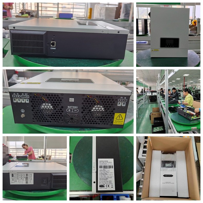 cheap price 1KW 1.5KW 2.4KW 3KW Off On Grid Invertor 24V 48V Hybrid Solar Inverter Pure Sine Wave Solar Inverters With MPPT