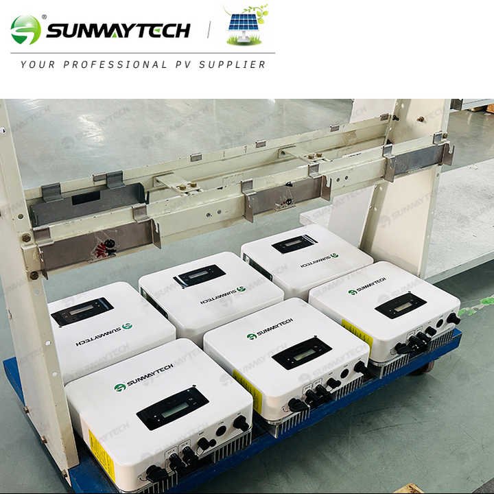 Sunway 10Kw 15Kw 20Kw 25Kw Hybrid Inverter On-Grid Solar Inverter Pure Sine Wave 3 Phase All In One Battery And Inverter
