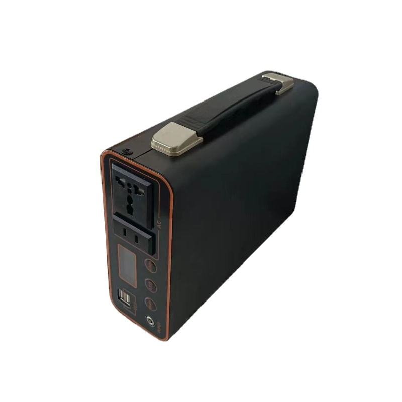 Portable 300W household outdoor solar power supply with lithium batteries that can be used for power outages power bank