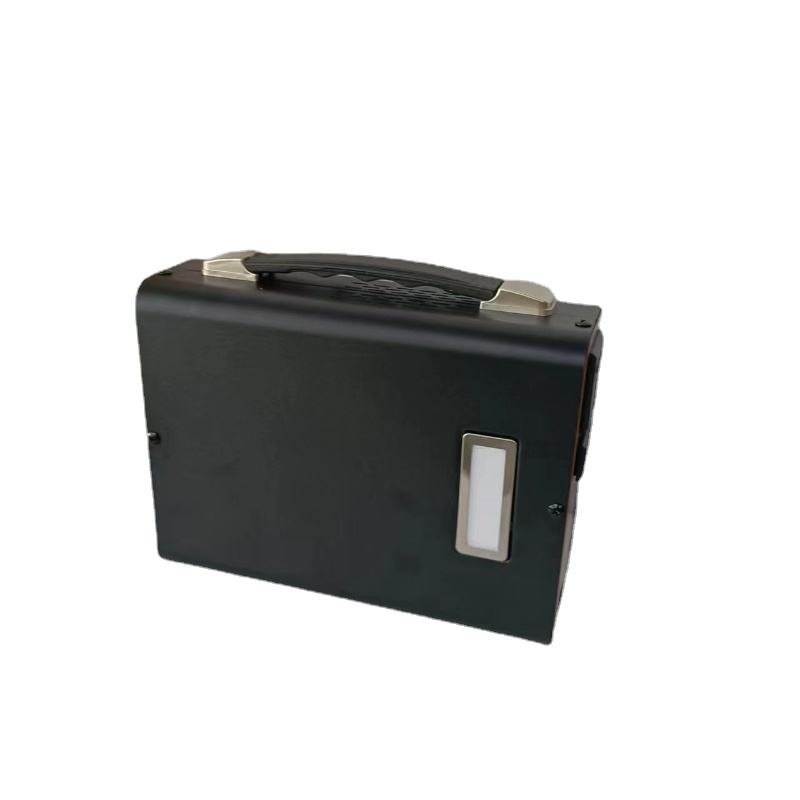 Portable 300W household outdoor solar power supply with lithium batteries that can be used for power outages power bank