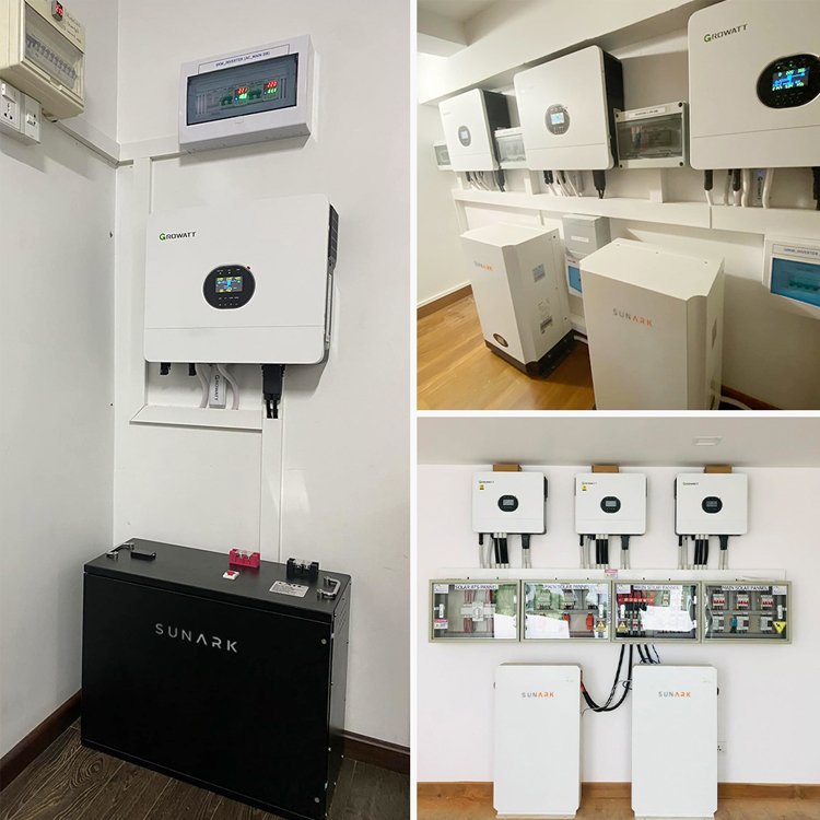 Ready Stock Growatt 6KW SPF 6000 ES Plus Off Grid Solar Inverter System