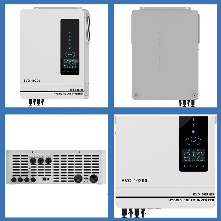 Anern 7.2kw 8.2kw 10.2kw hybrid solar inverter for home