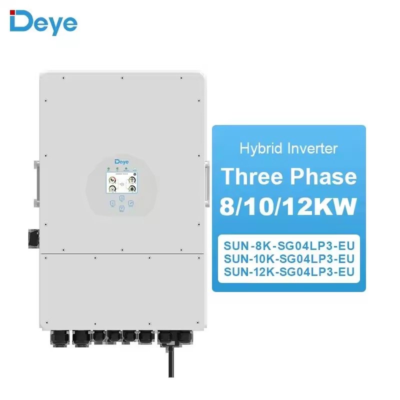 Deye SUN-8K-SG01LP1-EU DC48V 3.6KW 5KW 8KW Deye Hybrid Solar Inverter 8000 Watt No reviews yet