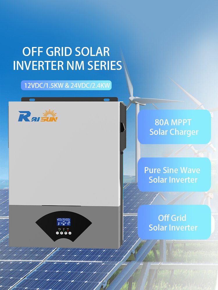 Factory Made 3Kw 3000W 24V Solar Hybrid Photovoltaic Onduleur Solaire 2Kva Pv Inverter