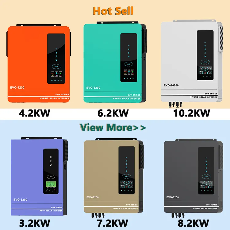 Low Frequency Hybrid 10kw solar Panel Power System inverter