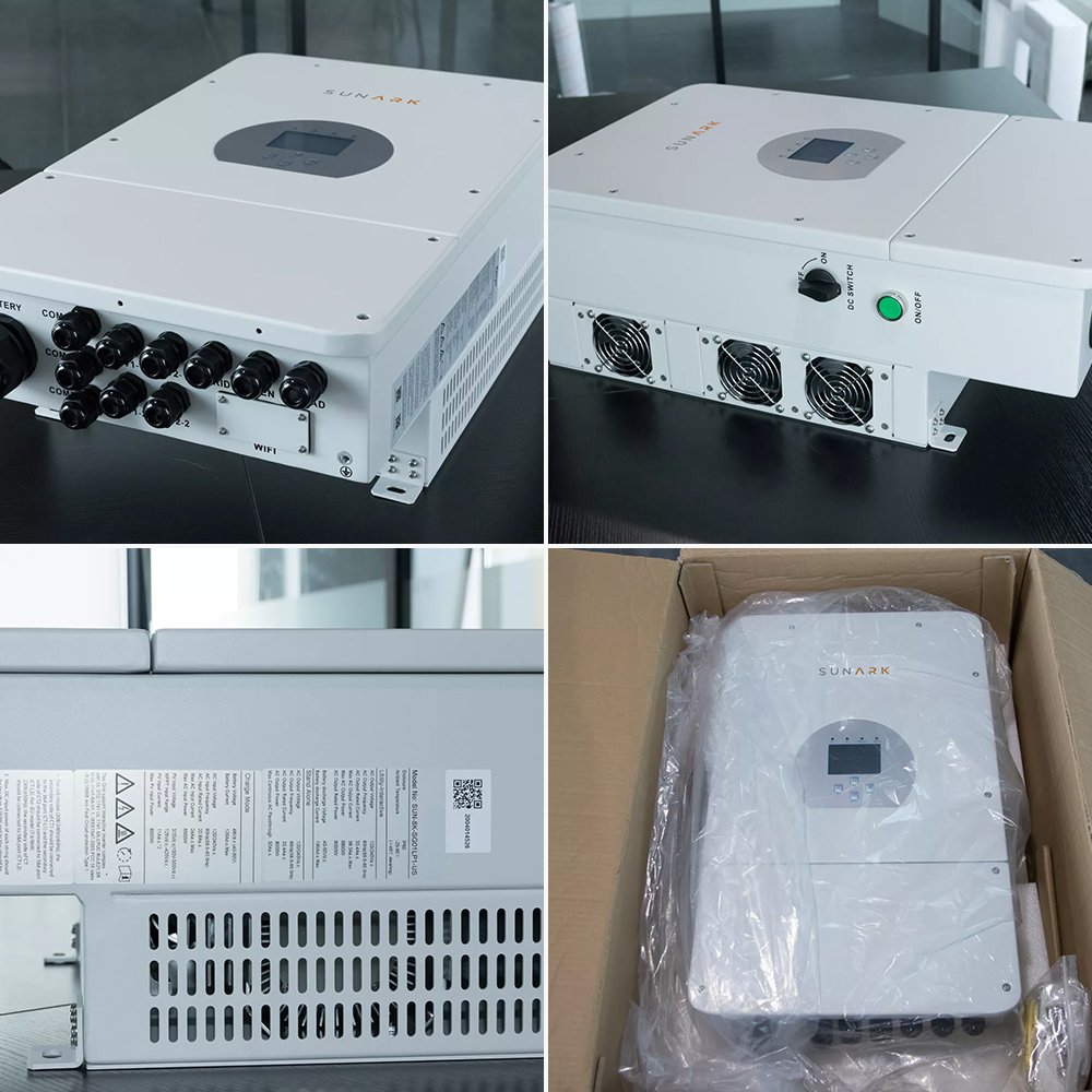 Deye Solar Inverter Hybrid 30Kw 40Kw 50Kw 60Kw High Voltage 380V Hybrid Solar Inverter With Mppt Charge Controller