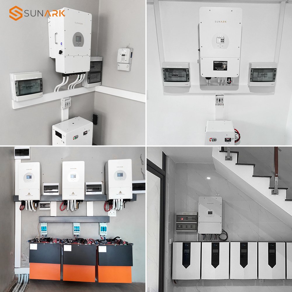 Deye Solar Inverter Hybrid 30Kw 40Kw 50Kw 60Kw High Voltage 380V Hybrid Solar Inverter With Mppt Charge Controller