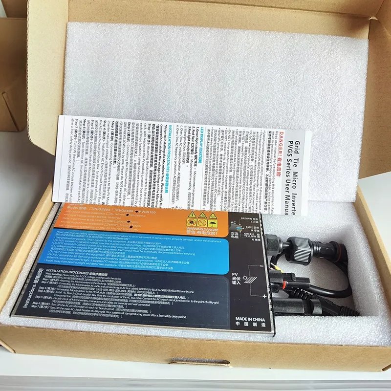 Wholesale price solar on grid inverter 260w 300w 350w MPPT Micro Grid Tie Solar Inverter Power Converter