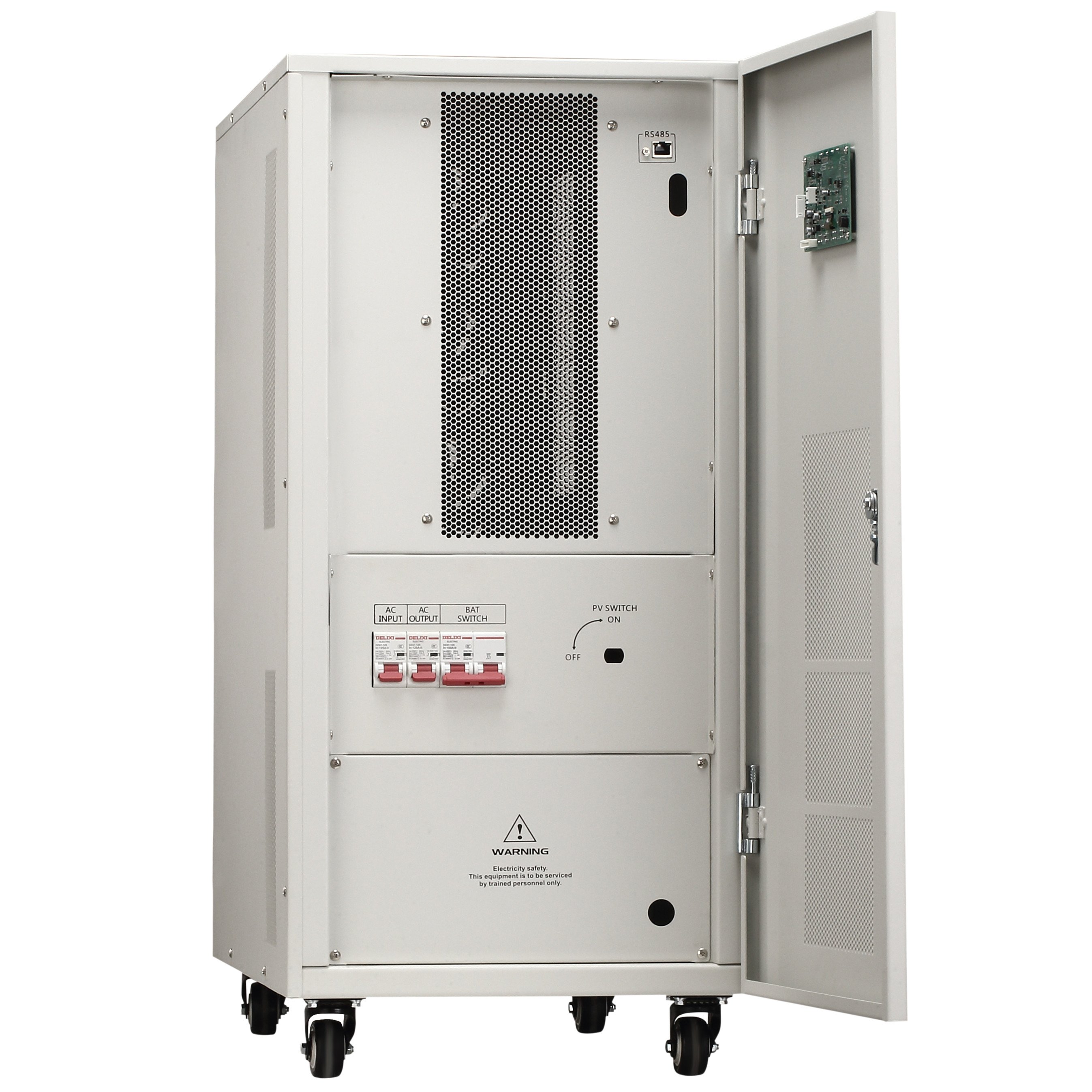 DC AC Inverter 220VAC 15KW 20KW 30KW Off Grid Pure Sine Wave Hybrid Solar Inverter With MPPT Charge Controller