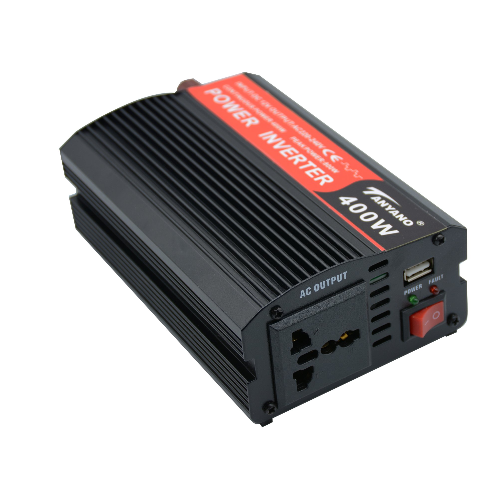 Top Quality 200W Invertor DC to AC 12V 220V Solar Inverters Black Socket With USB Modified Sine Wave Inverter For Household