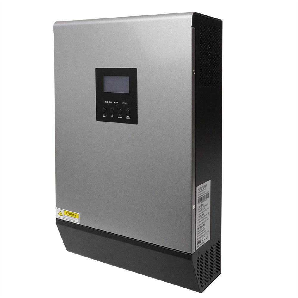 solar inverter hybrid inverter 3kva 2400w 24V to 220V 230V built-in PWM 50A