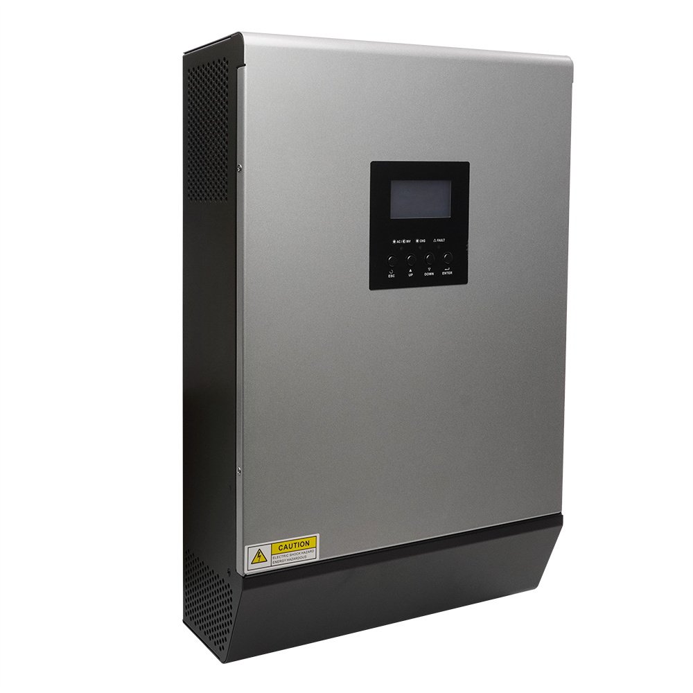 solar inverter hybrid inverter 3kva 2400w 24V to 220V 230V built-in PWM 50A