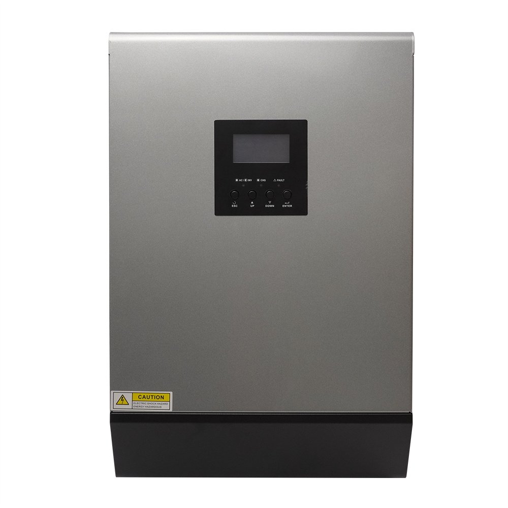 solar inverter hybrid inverter 3kva 2400w 24V to 220V 230V built-in PWM 50A