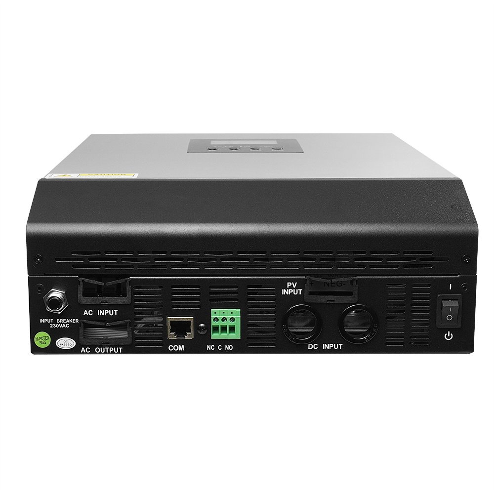 solar inverter hybrid inverter 3kva 2400w 24V to 220V 230V built-in PWM 50A