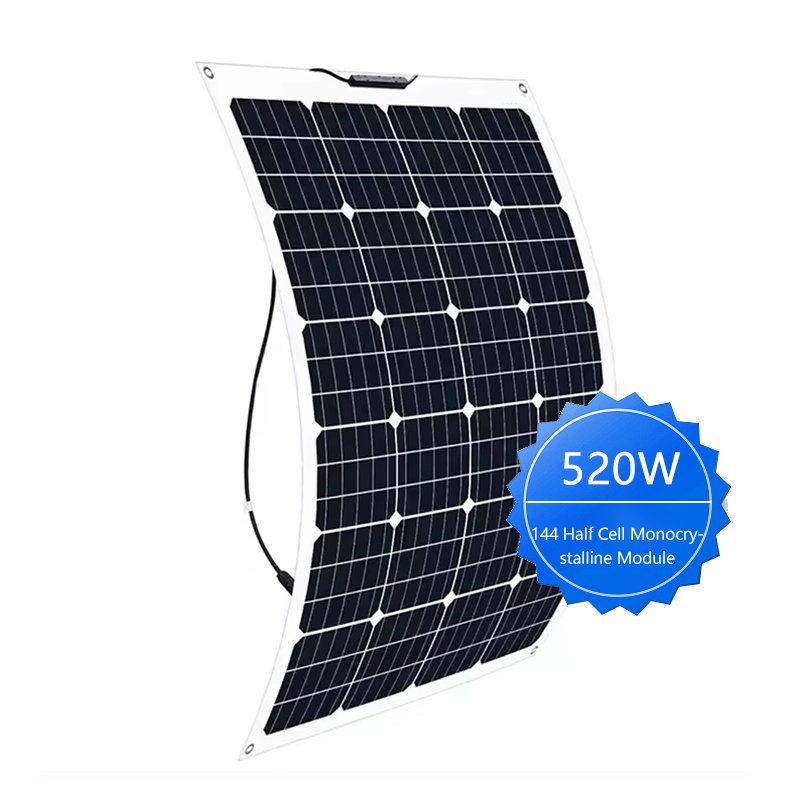 High Efficiency Flexible Solar Energy Panel 300W 370W 380W 400W Monocrystalline Solar Panels