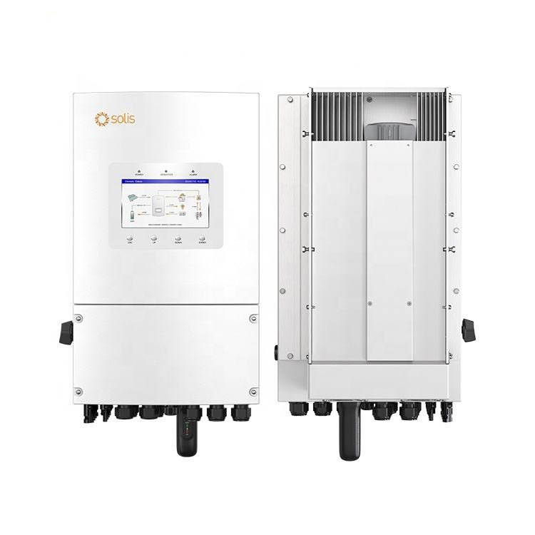 Solis Solar Inverter Hybrid 5kw 6kw 8kw 10kw Three Phase High Voltage Energy Storage Inverter Romania Stock Fast Delivery S5