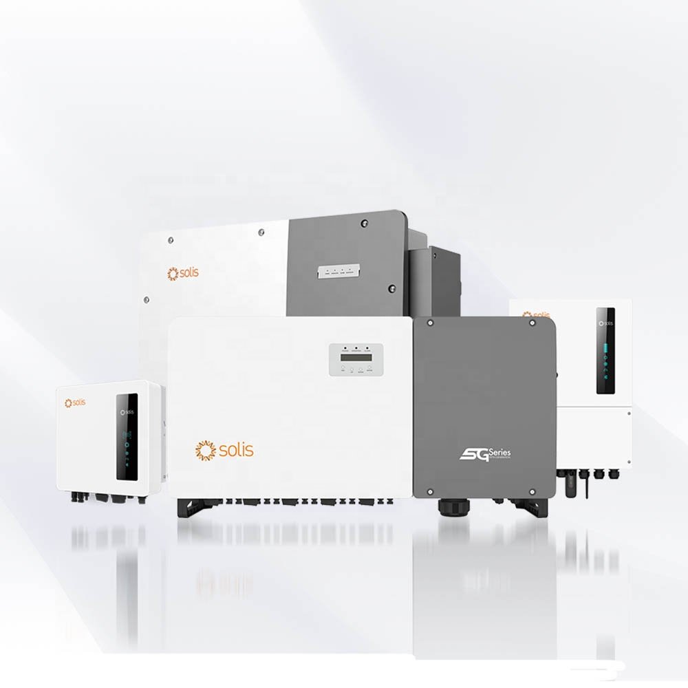 Solis Solar Inverter Hybrid 5kw 6kw 8kw 10kw Three Phase High Voltage Energy Storage Inverter Romania Stock Fast Delivery S5