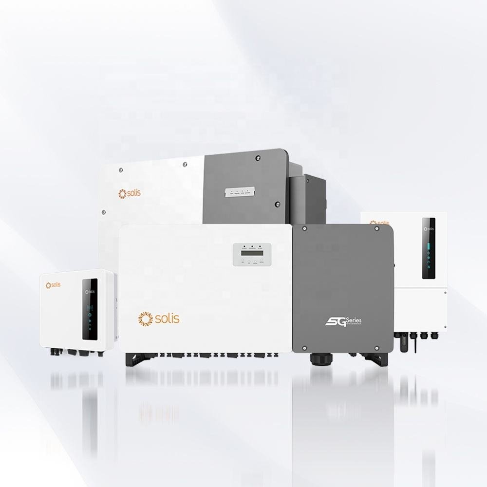 Solis Solar Inverter Hybrid 5kw 6kw 8kw 10kw Three Phase High Voltage Energy Storage Inverter Romania Stock Fast Delivery S5