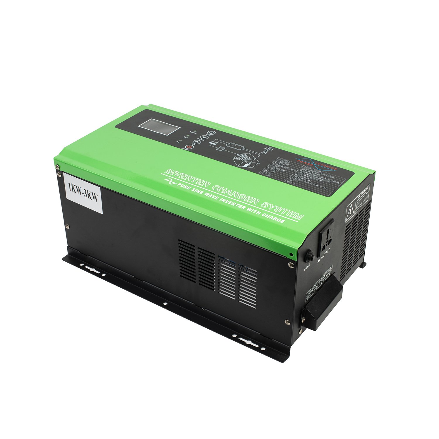 3KVA 5KVA solar inverter 24V 48V Solar Hybrid Inverter Pure Sine Wave Off Grid Inverter for Solar System with MPPT solar charger