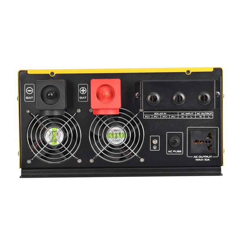 hyb pure sine wave inverter ac hybrid power solar inverter with mppt solar charge controller low frequency inverter