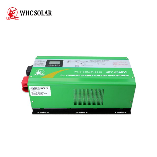 WHC Solar Power System Home Inverter 12V 220V Manufacturer 48V 220V 3000W Pure Sine Wave Solar Inverter