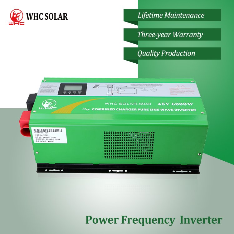 WHC Solar Power System Home Inverter 12V 220V Manufacturer 48V 220V 3000W Pure Sine Wave Solar Inverter
