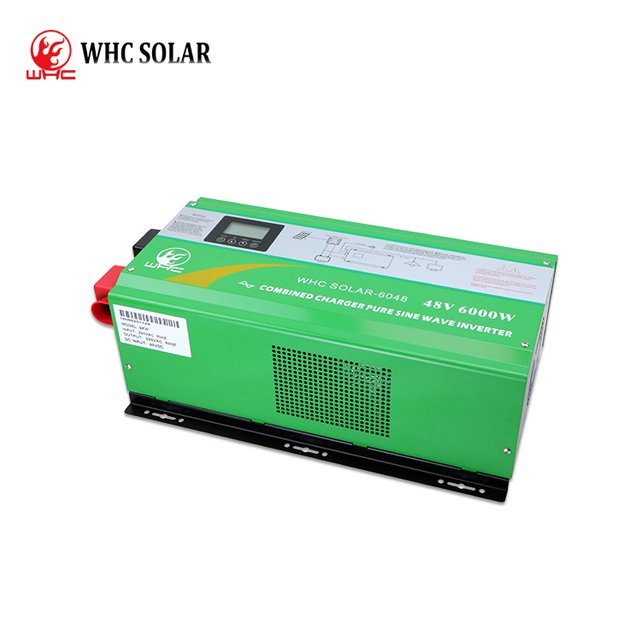 WHC Solar Power System Home Inverter 12V 220V Manufacturer 48V 220V 3000W Pure Sine Wave Solar Inverter