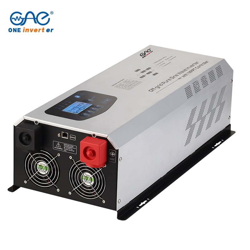 Solar Inverter 12V 220V Pure Sine Wave 2000W 3000W 5000W 6000W Hybrid Solar Inverter 24V For Off-grid System