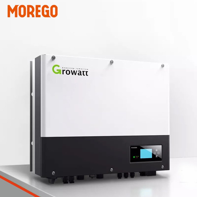 Moregosolar hybrid solar inverter 3KW 4KW 5KW 6KW 8KW 10KW 12kW 24kW solar storage energy system with lithium battery
