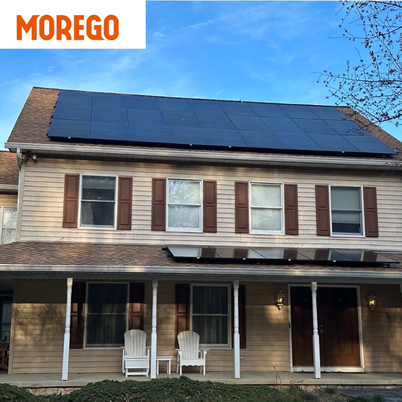 Moregosolar hybrid solar inverter 3KW 4KW 5KW 6KW 8KW 10KW 12kW 24kW solar storage energy system with lithium battery