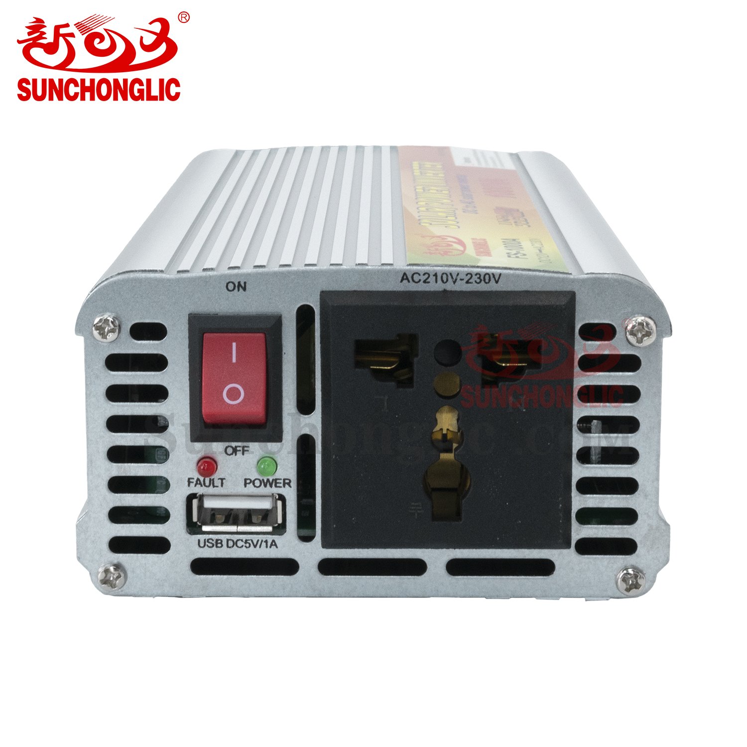 Sunchonglic invert 220v 12v dc to ac 500w 500va 1000w 1000va modified sine wave off grid solar inverters with USB output