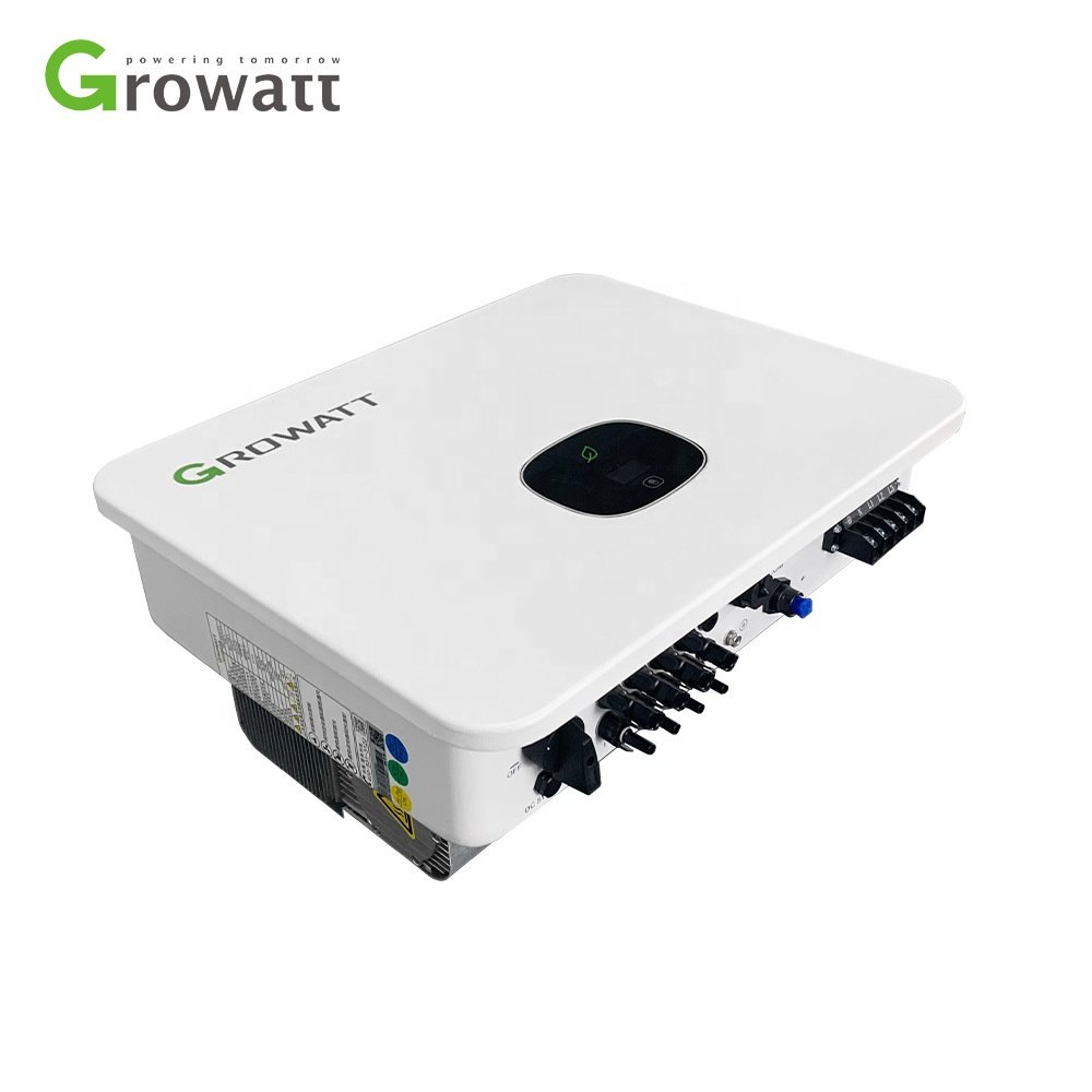 Growatt MPPT 230V DC to AC Solar power inverter 5000w Power Solar Inverter Growatt on grid solar inverter DC AC 10kw 15kw
