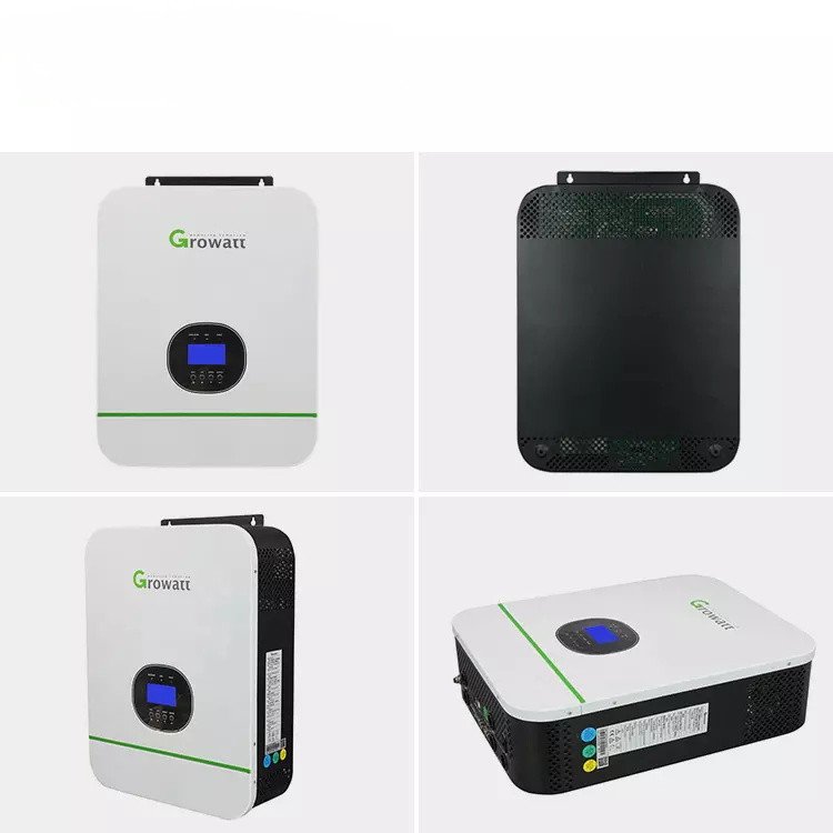 Growatt SPF 3000TL LVM-48P Solar Inverter 3KW Single Phase Mppt Off Grid Pure Sine Wave 24v 48V Inverter