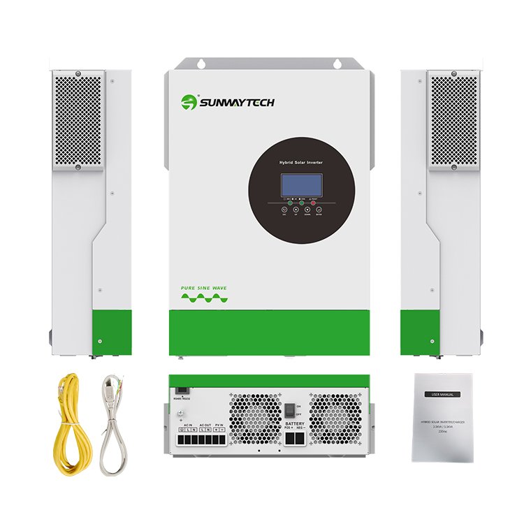 Sunway 3500W Compact Off-Grid Solar Inverter with Built-in MPPT Controller for Remote Applications