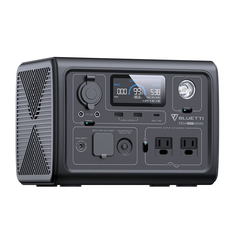 Bluetti 600W 1000W 2000W 3000W Portable And Residential Solar Energy Systems