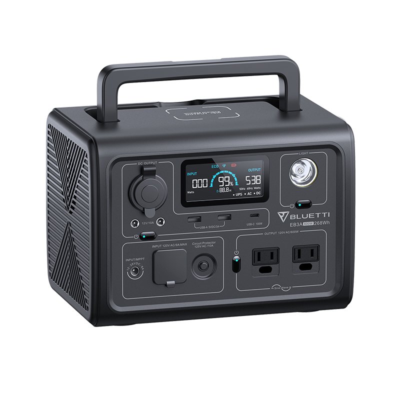 Bluetti 600W 1000W 2000W 3000W Portable And Residential Solar Energy Systems