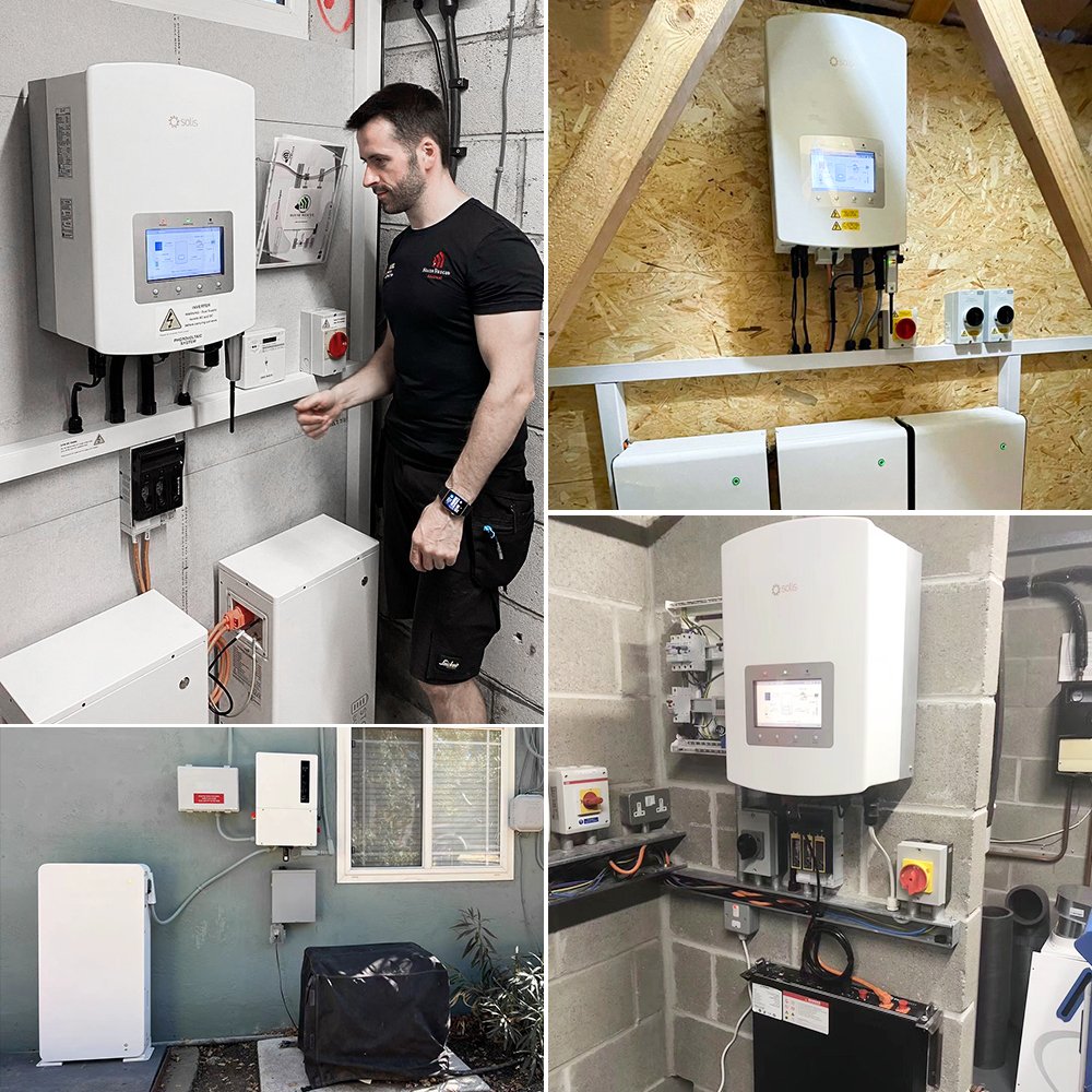 Hot Selling Solis Hybrid Inverter 3Kw 4Kw 5Kw 6Kw Electric Solar Frequency Inverters Single Phase 220V With CE And IEC
