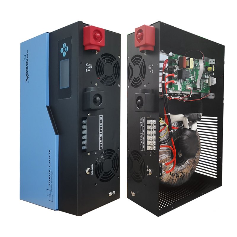 Vmaxpower Professional 2000w DC to AC Solar Inverter With Charger Off Grid Pure Sine Wave Solar Inverter for Solar Energy System
