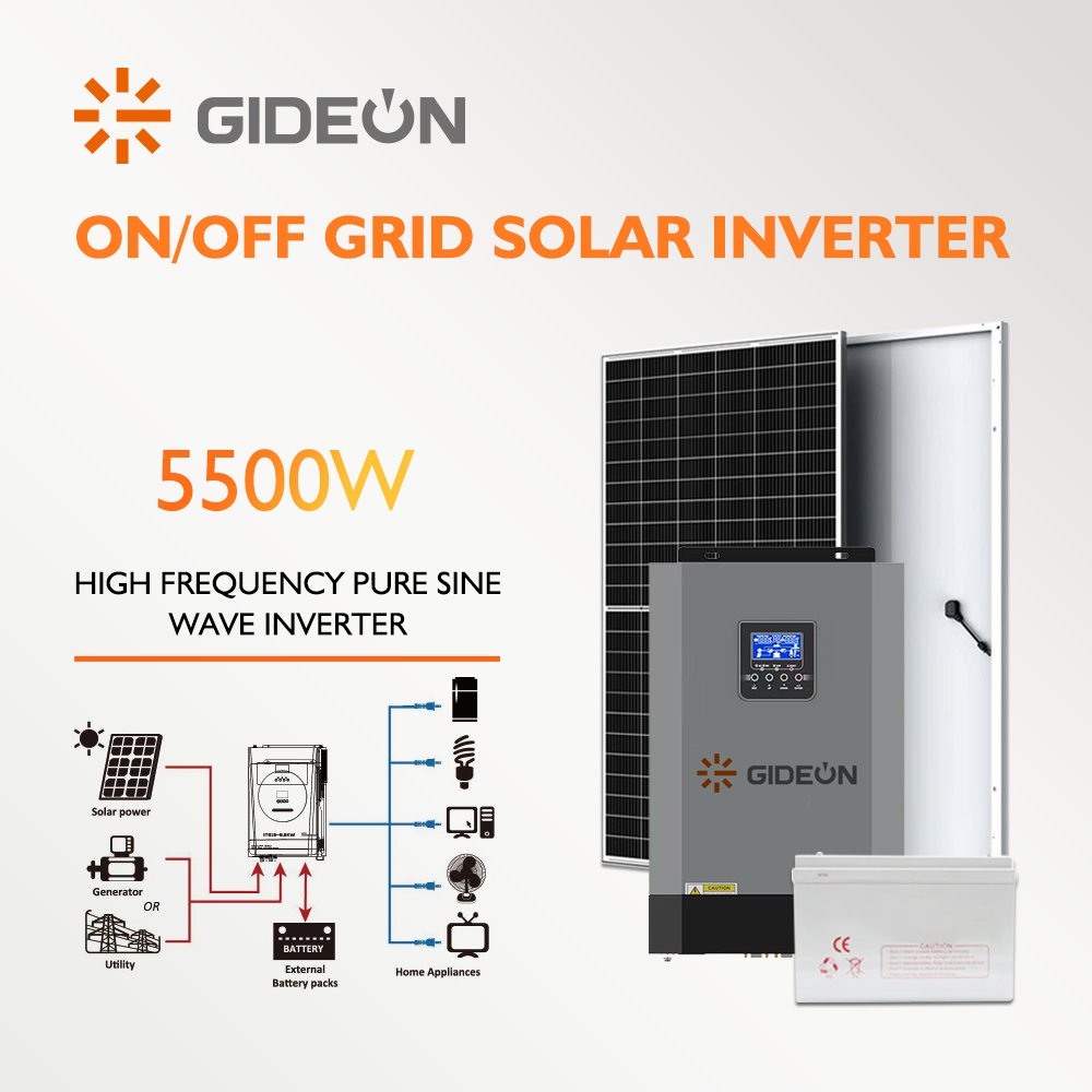 Best Price 3500w 5500w Pure sine wave Low frequency Solar Inverter ac for solar energy system