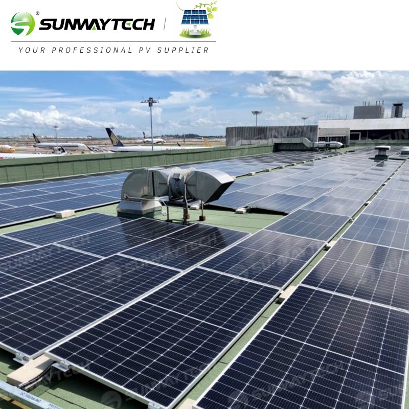 Wholesale Photovoltaic Panel Sunway 550W 560W 144 cells for Solar Installation