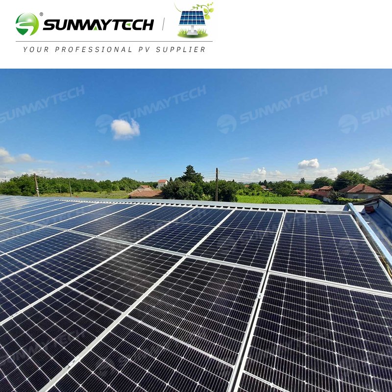 Wholesale Photovoltaic Panel Sunway 550W 560W 144 cells for Solar Installation