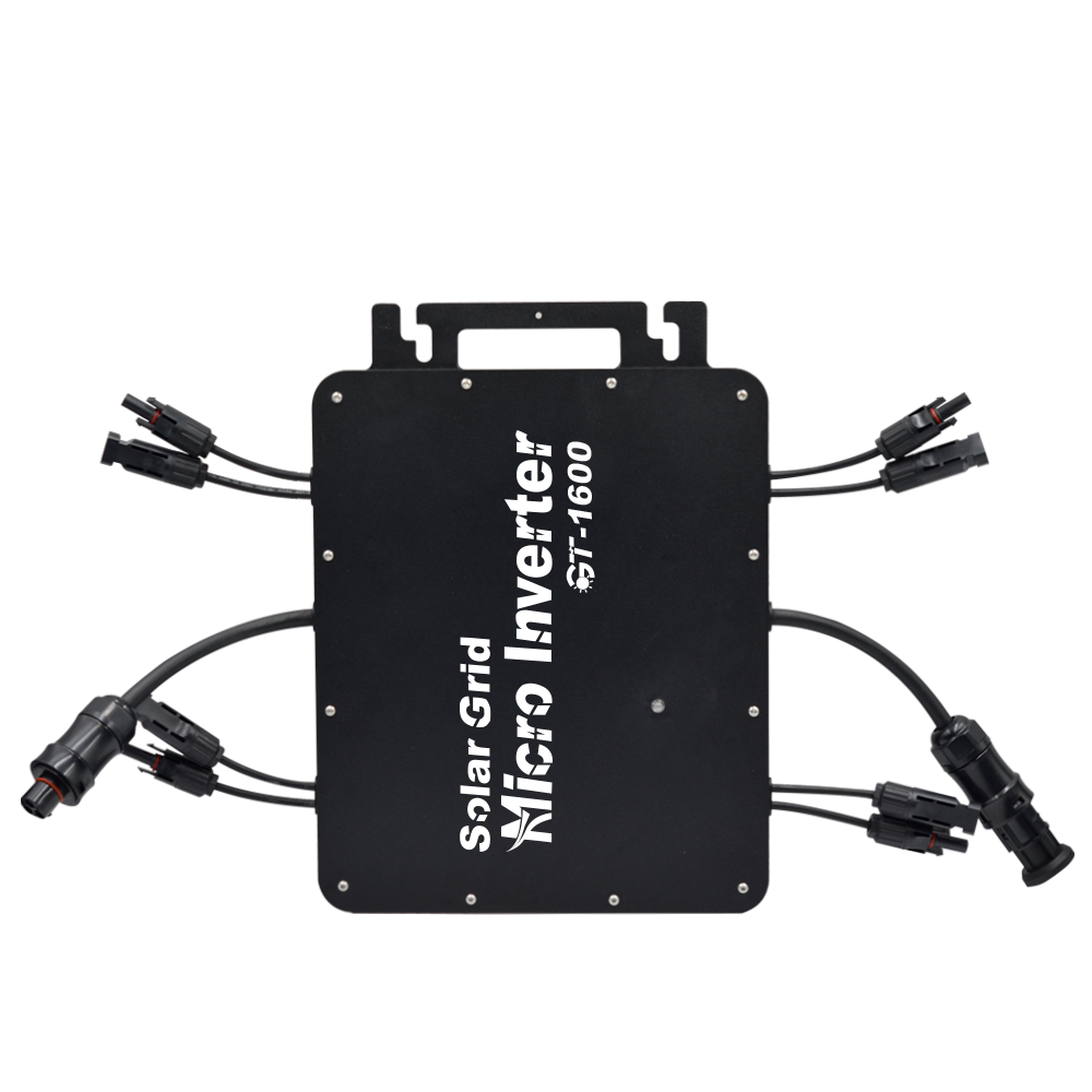 Die cast aluminum 1600W 110V/230V waterproof with solar inverter for home solar power system The latest solar inverter companies