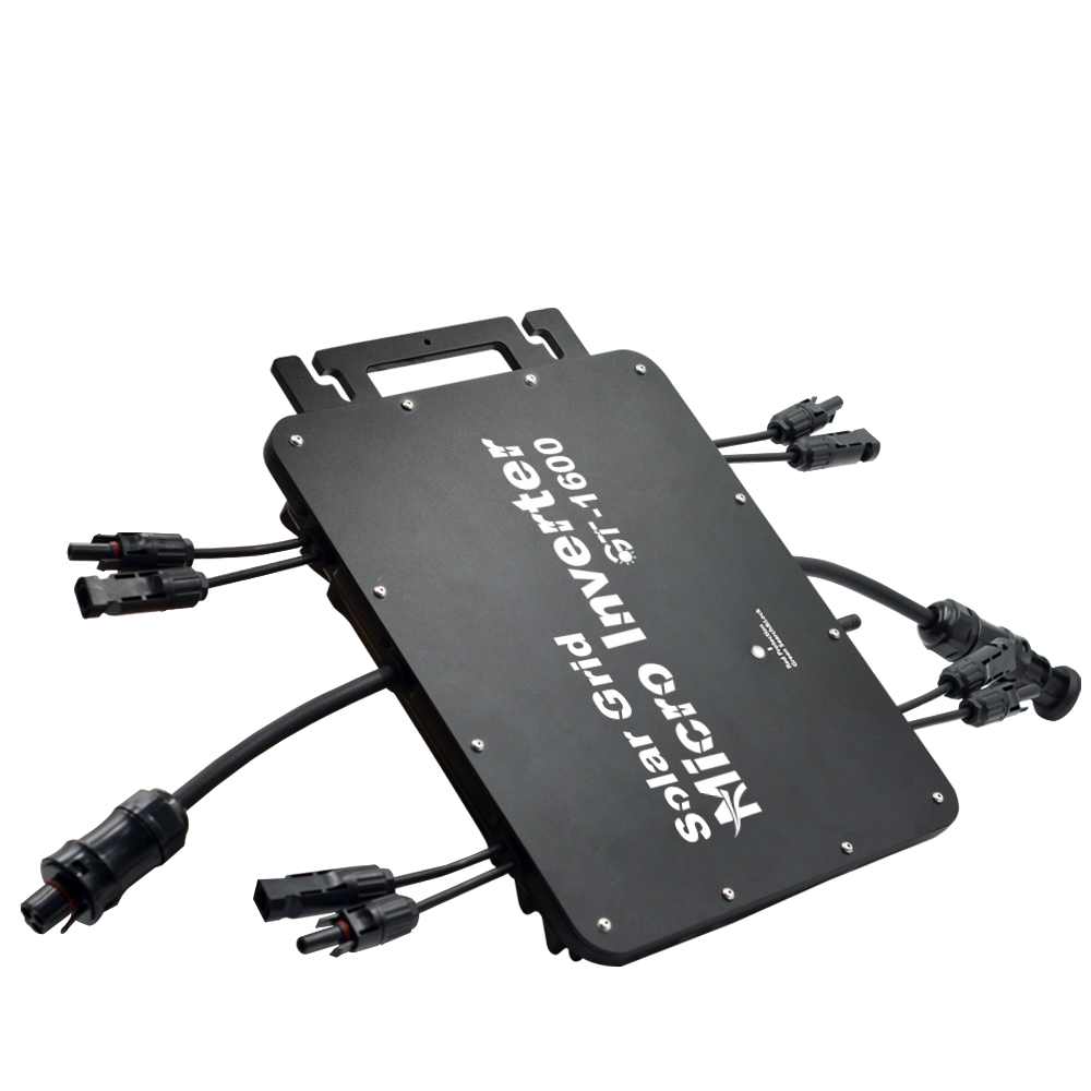 Die cast aluminum 1600W 110V/230V waterproof with solar inverter for home solar power system The latest solar inverter companies