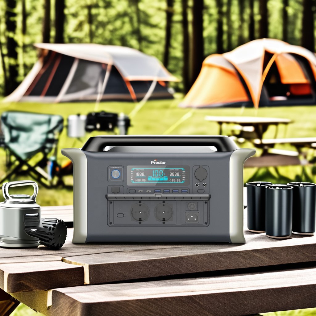Prostar Portable Outdoor Energy Storage System 1000W with Lii-ion Battery 1024Wh 220V 230V 240V Solar Power Station
