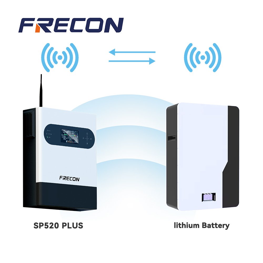FRECON 4500W 24V Hybrid Inverter MPPT 230V Pure Sine Wave Solar Inverter 220V Hybrid Solar Inverter For Solar System
