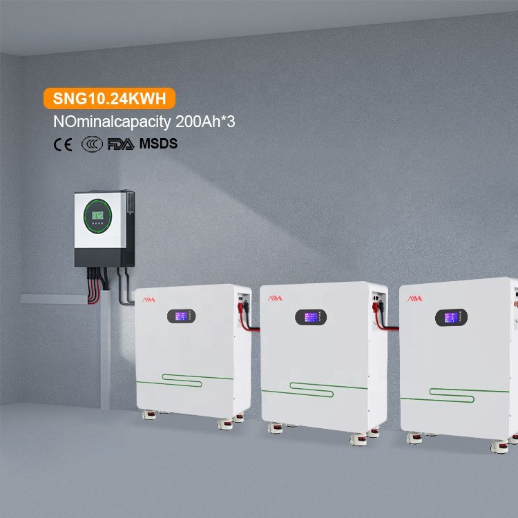 Sunnew Energy storage Battery 48v/51.2v Lifepo4 battery 200Ah 300AH 10.24kwh 15.36kwh 6000 cycle life household spare battery