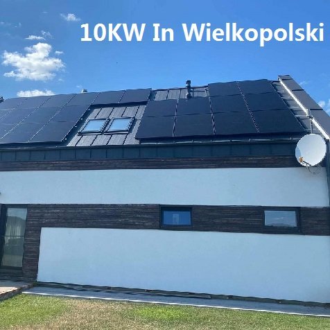 Bluesun Easy Install 10KW 12KW 15KW 30KW Solar Energy System Lithium Battery System Hybrid On Off Grid Solar System